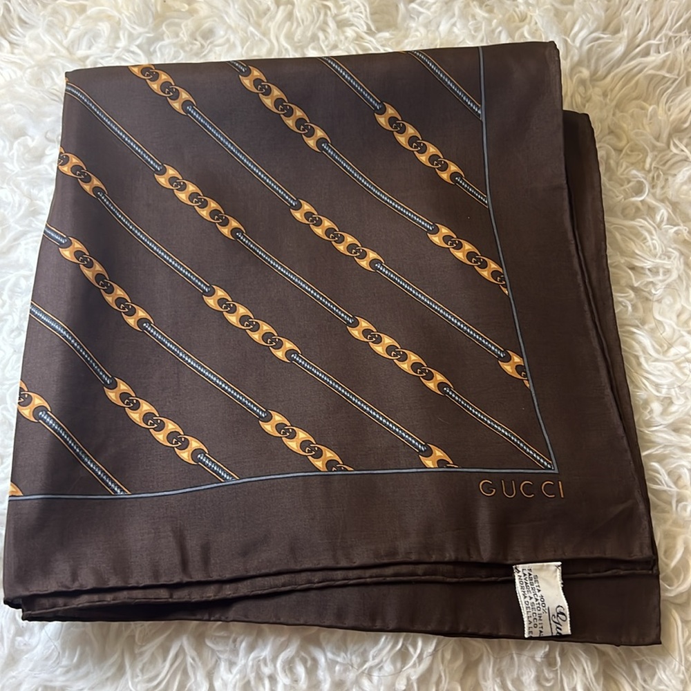 Vintage Gucci small scarf